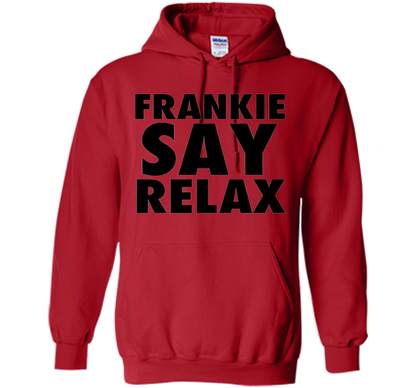 Frankie Say Relax T-Shirt 1980s Retro Clothing 80s Apparel cool shirt Red