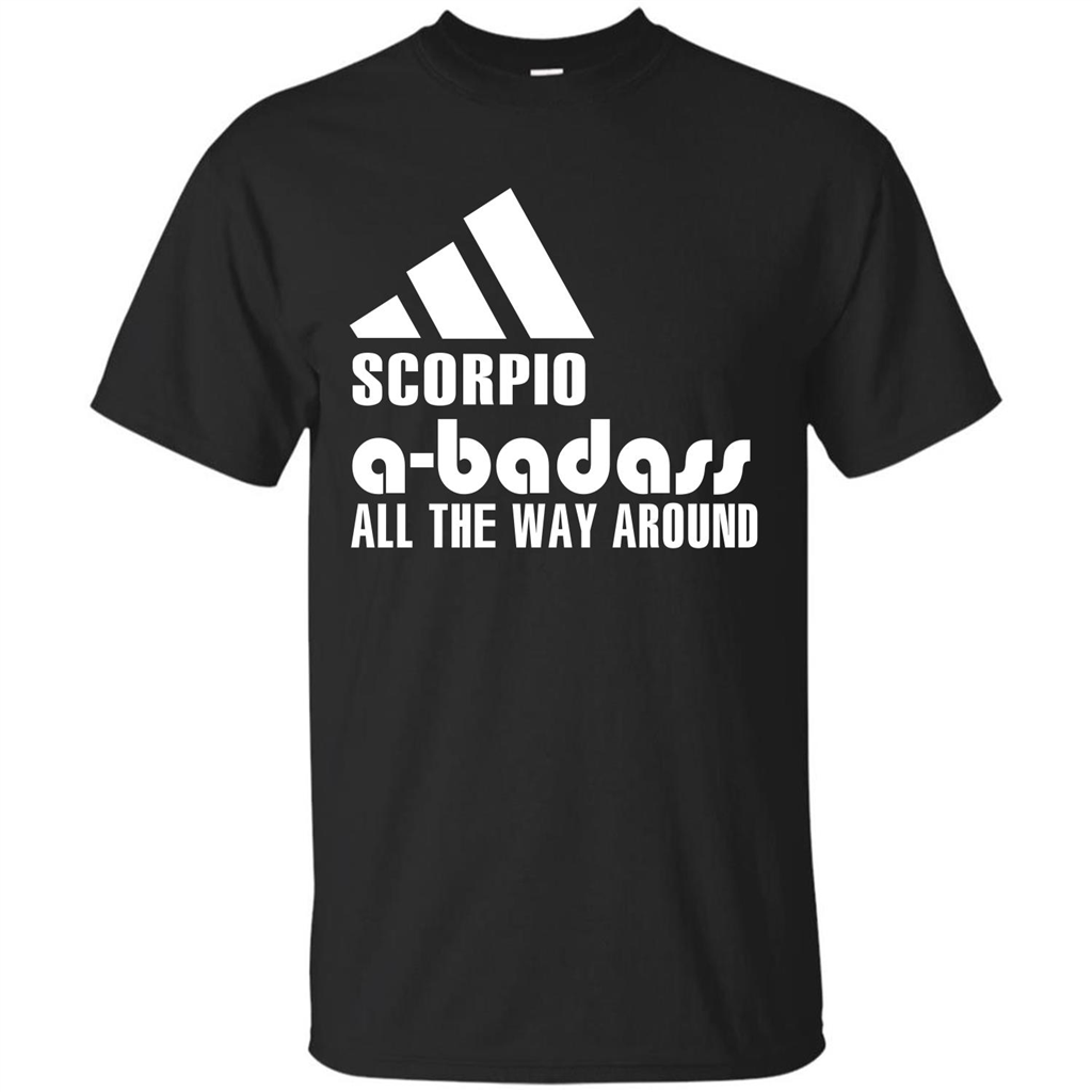 Scorpio A-Badass All The Way Around T-shirt Black