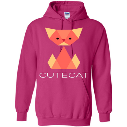 Love Cat T-Shirt Origami Cat Heliconia