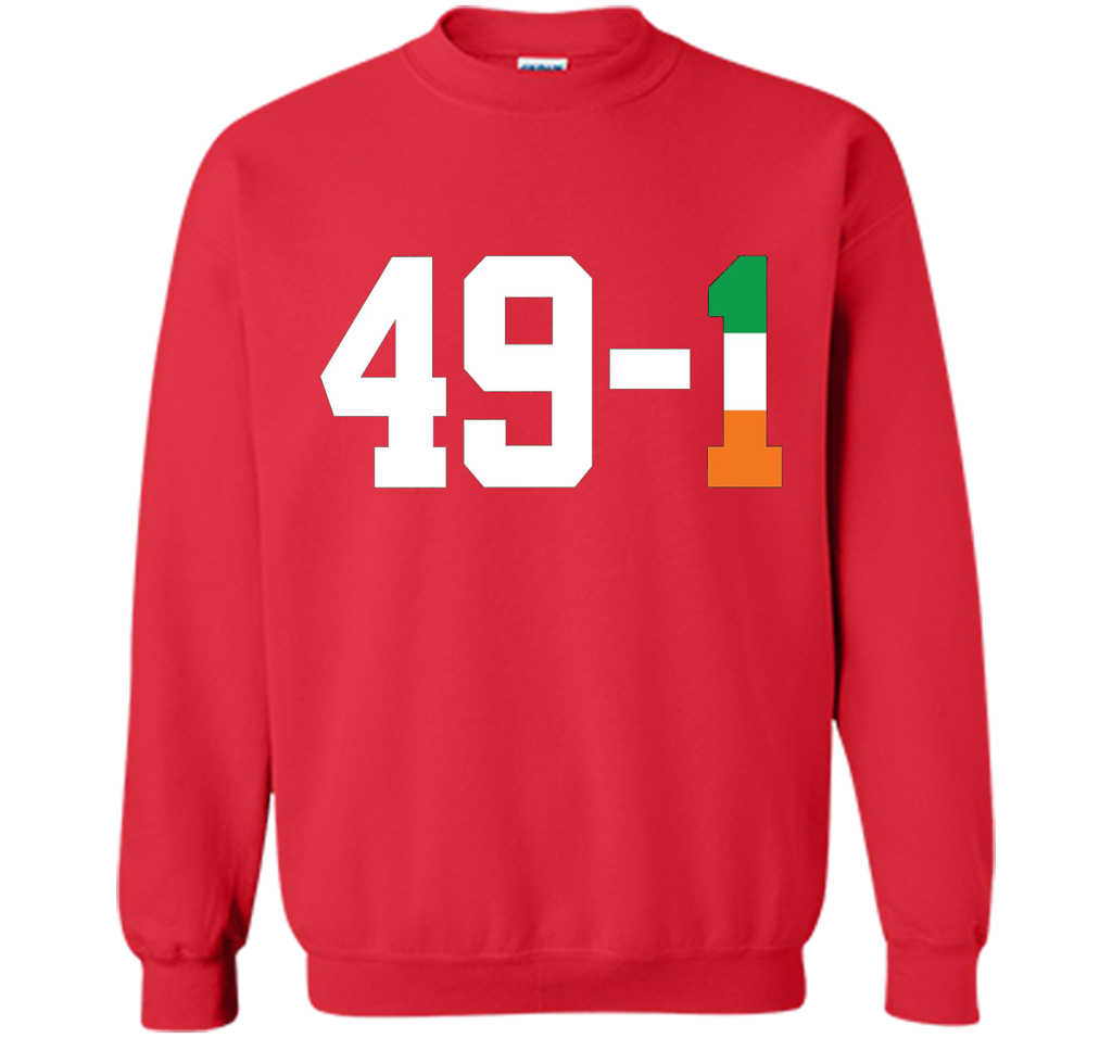 Ireland Boxing MMA 49-1 T-shirt Red