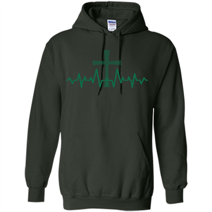 Christian ECG T-shirt Forest Green