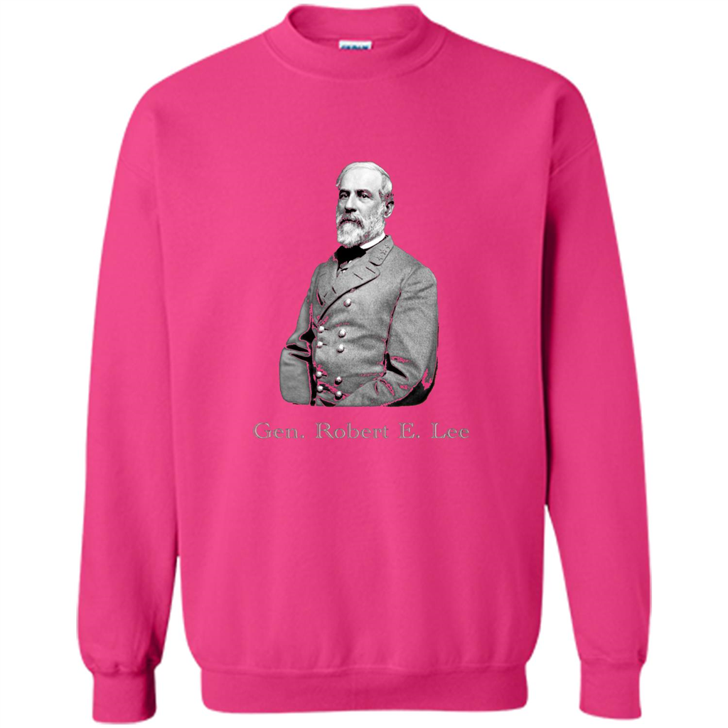 Military T-shirt General Robert E. Lee T-Shirt Heliconia