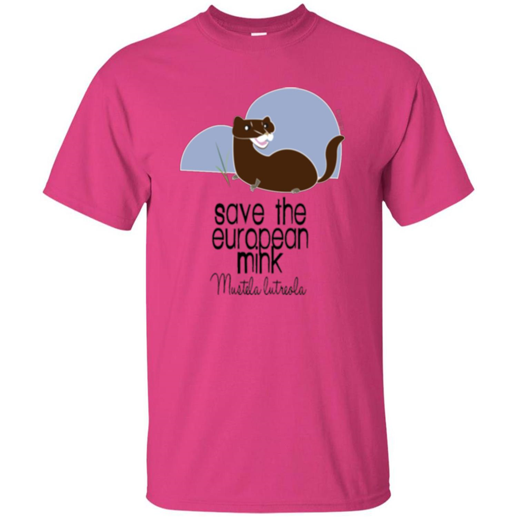 Save The European Mink T-shirt