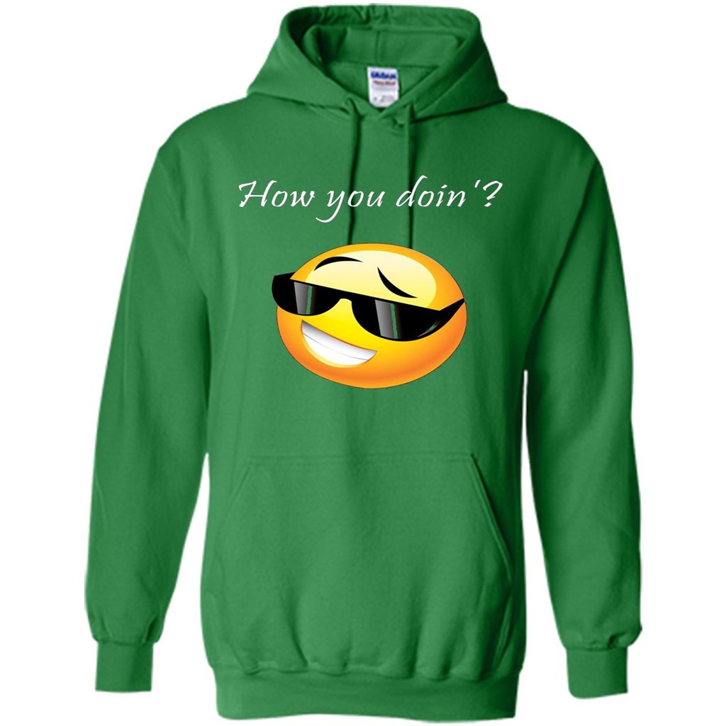 Cute Emotion T-shirt How You Doing Irish Green