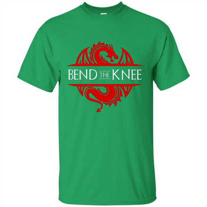 Bend The Knee T-shirt Irish Green