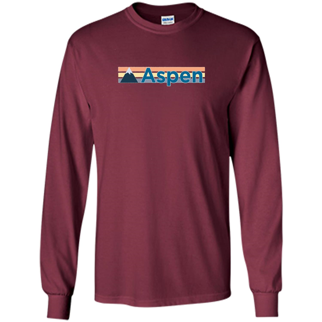Aspen Retro Mountain T-shirt