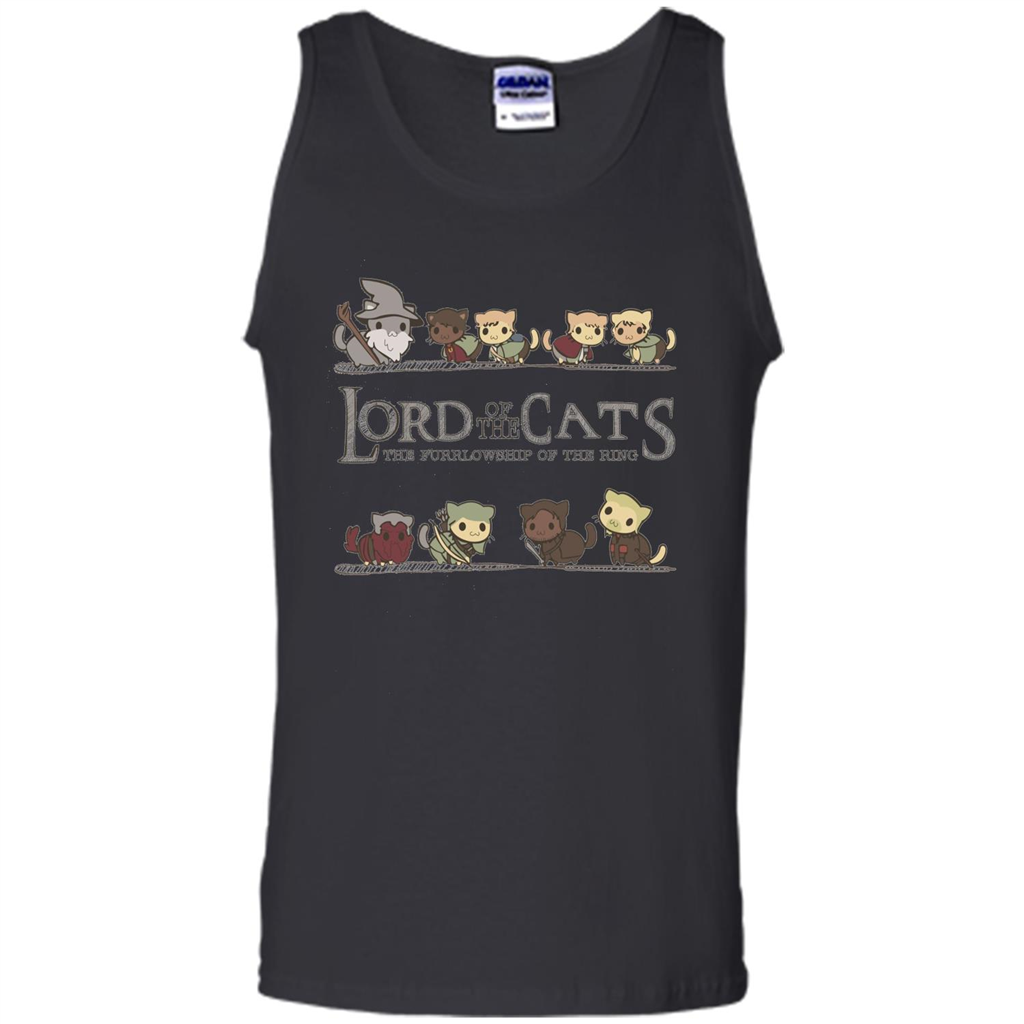 Lord Of Cats Funny T-shirt For Cat Lovers T-shirt White