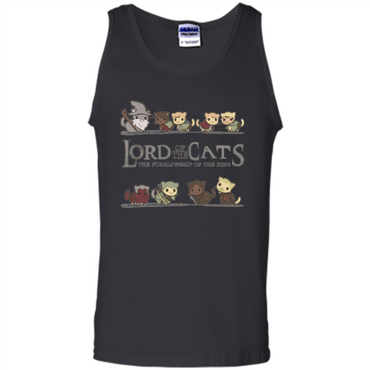 Lord Of Cats Funny T-shirt For Cat Lovers T-shirt White