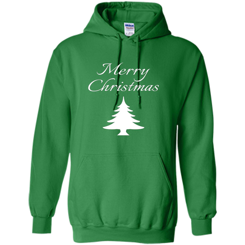 Merry Christmas Xmas Tree T-Shirt Irish Green