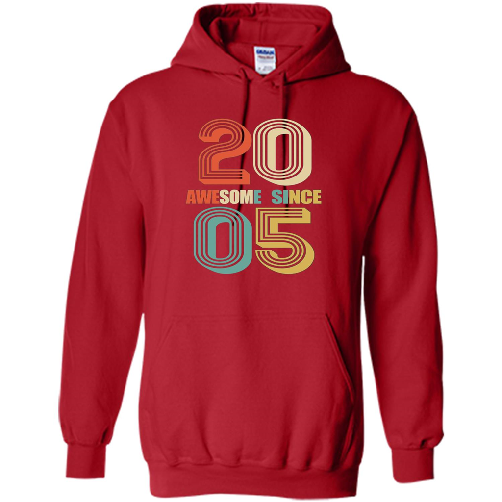 Awesome Since 2005 T-Shirt Red