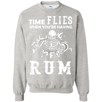 Rum T-shirt Time Flies When You're Having Rum