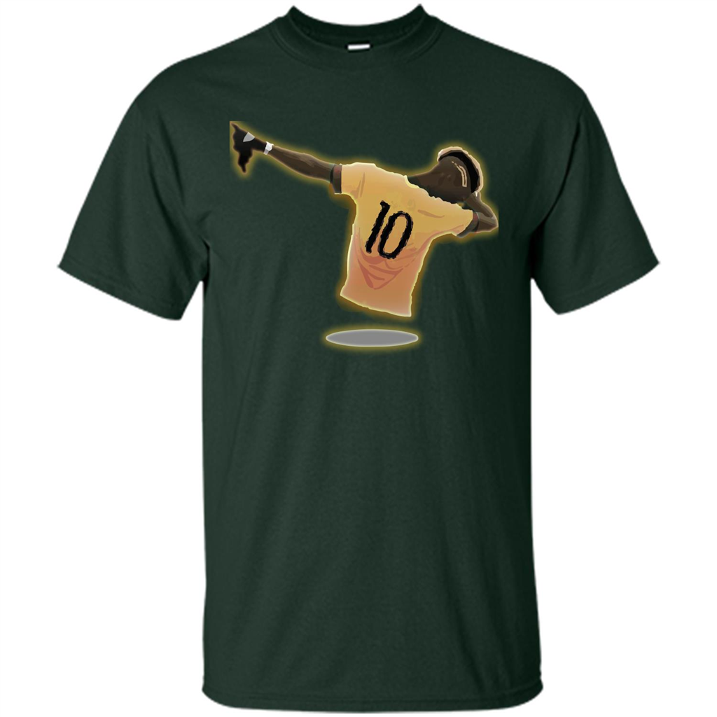 Dabbing Soccer T-shirt Forest Green