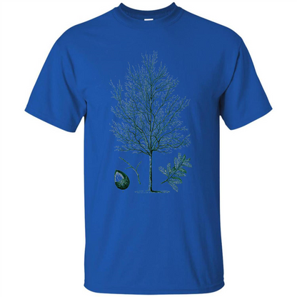 Oak Tree T-Shirt. Tree Acorn Oak Tree T-shirt Royal