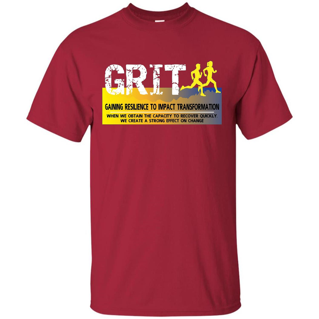 Gaining Resilience To Impact Transformation T-shirt Cardinal