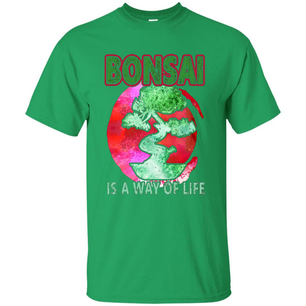 Bonsai T-shirts - Love Bonsai Of Life T-shirt Irish Green