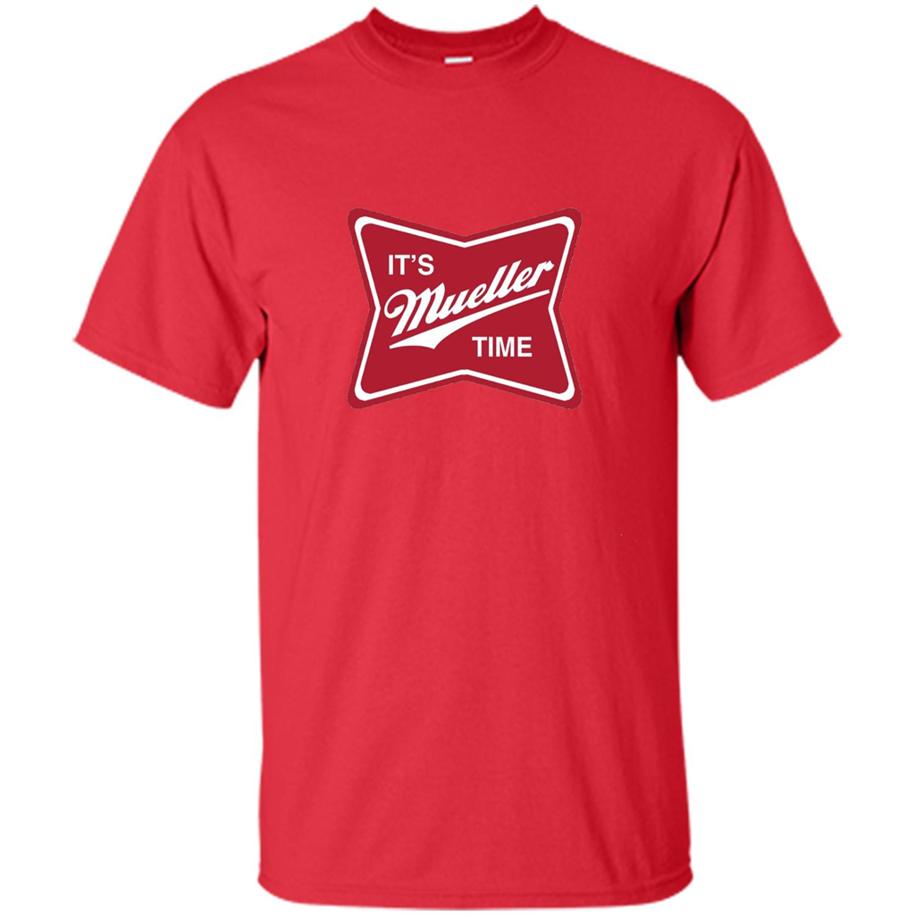 It's Mueller Time T-shirt Red
