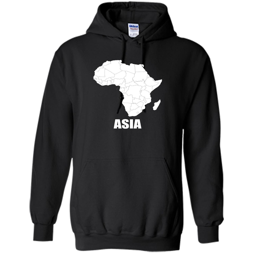 Africa Asia Funny t-shirts - Humor T-shirts Black