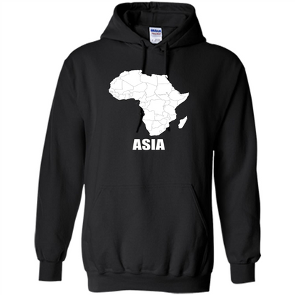Africa Asia Funny t-shirts - Humor T-shirts Black