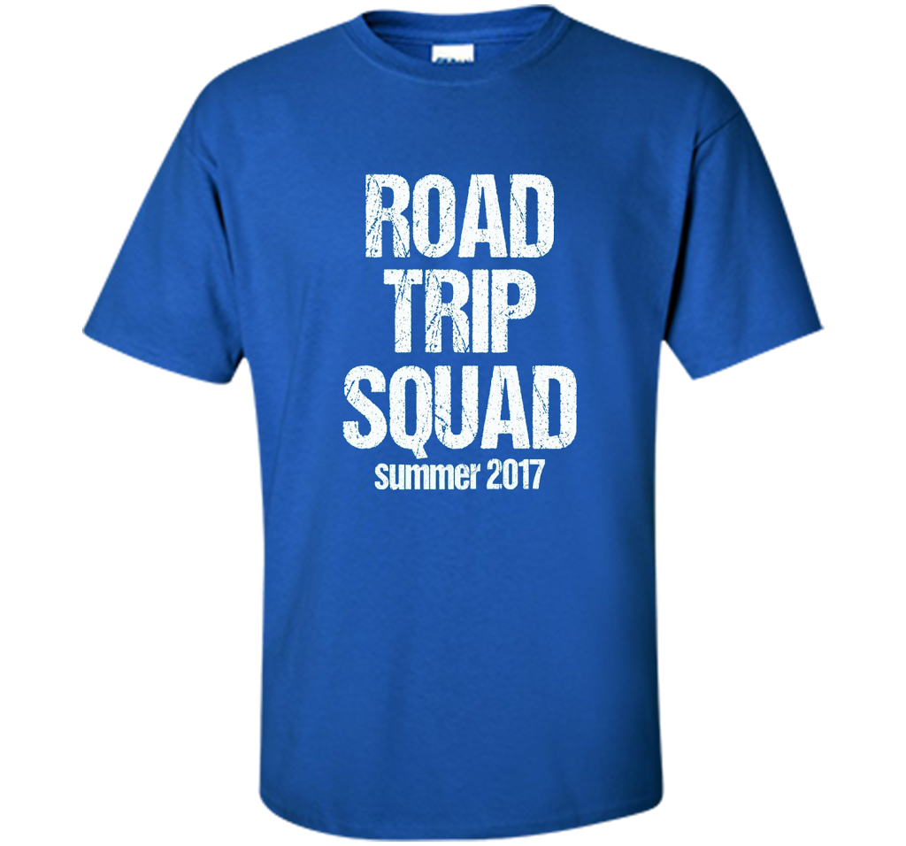 Road Trip Squad - Funny Summer Vacation T-Shirt shirt Royal