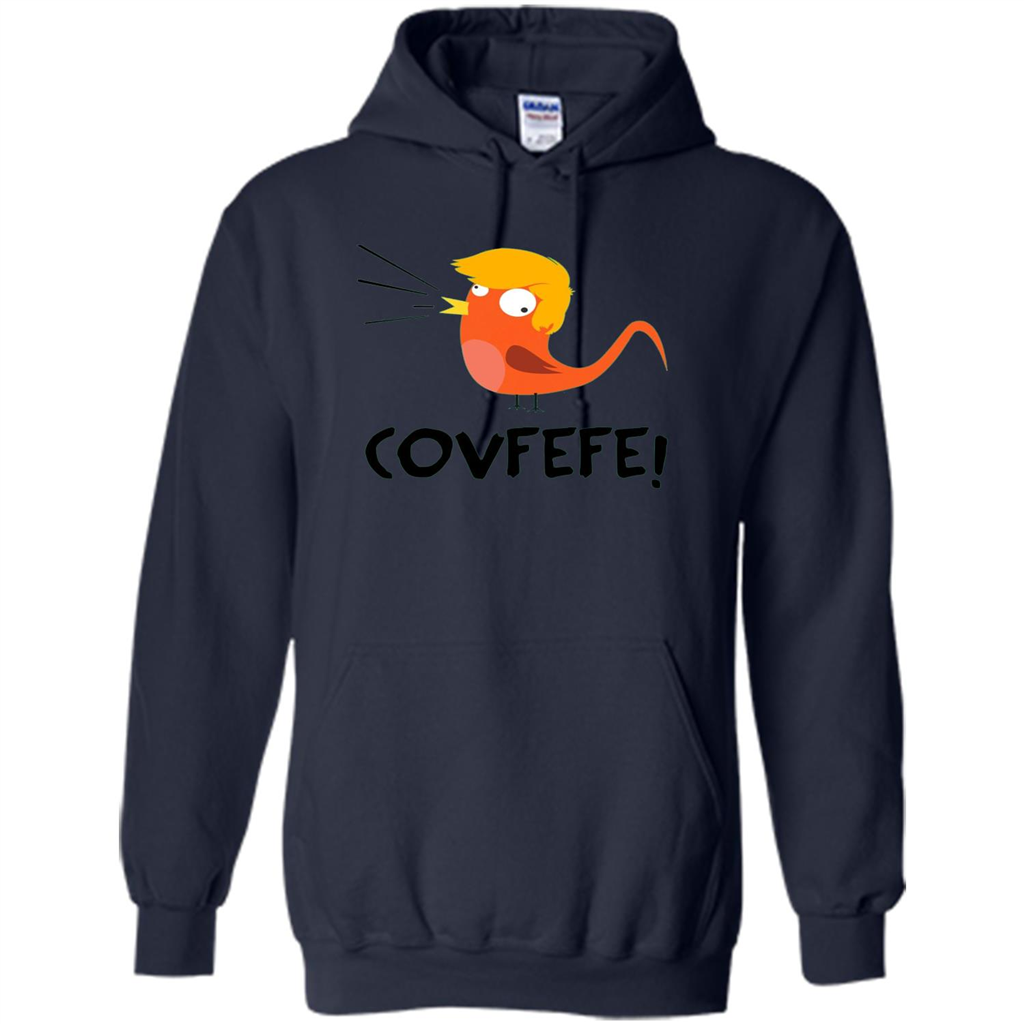 Covfefe Bird T-shirt Funny Political T-shirt Navy