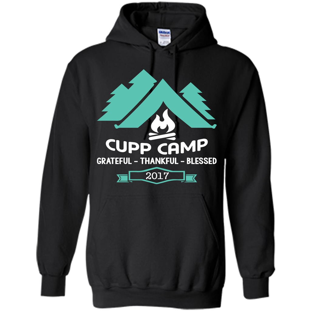 Camping T-shirt Cupp Camp Grateful - Thankful - Blessed 2017