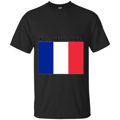 Pray For Nice T-shirt Black