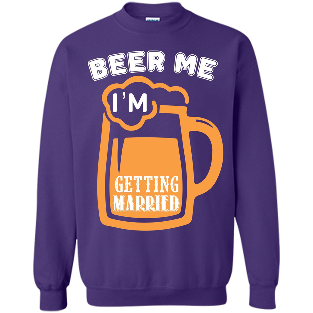 Beer T-shirt Beer Me Iäó»m Getting Married Orange