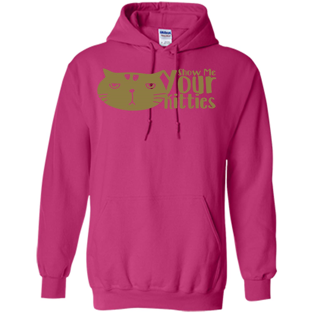 Cat Lover T-shirt Show Me Your Kitties Heliconia