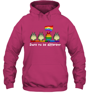 Dare To Be Different Totoro LGBT Hoodie