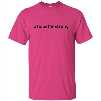 Houston Strong T-shirt Heliconia