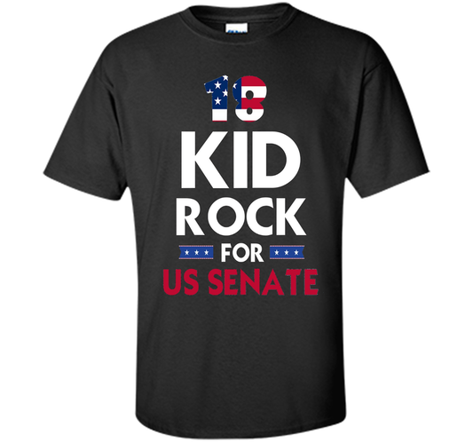 Kid For US Election Shirt In Rock We Trust shirt Black