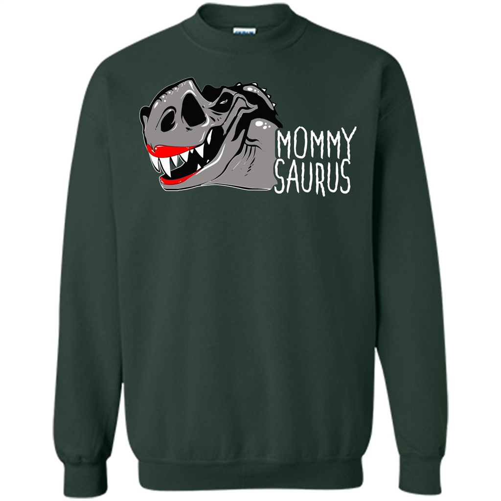 Mommy Saurus T-shirt Forest Green