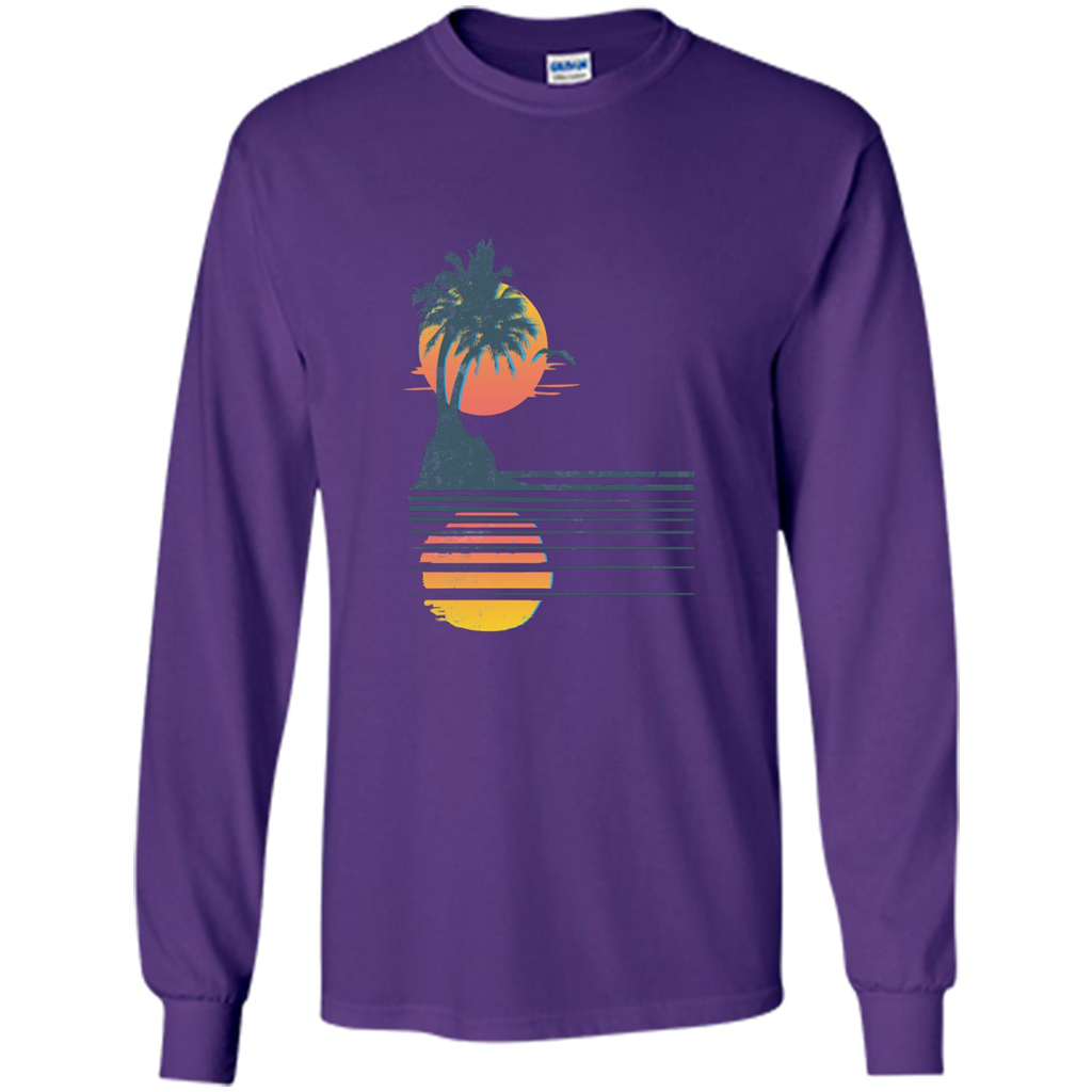 Summer T-shirt Wish You Were Here Purple