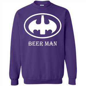 Beer Man T-shirt Funny Logo T-shirt