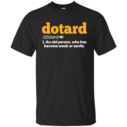 American President T-shirt Dotard Resist Trump T-shirt Black