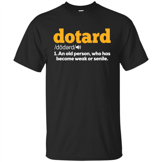 American President T-shirt Dotard Resist Trump T-shirt Black