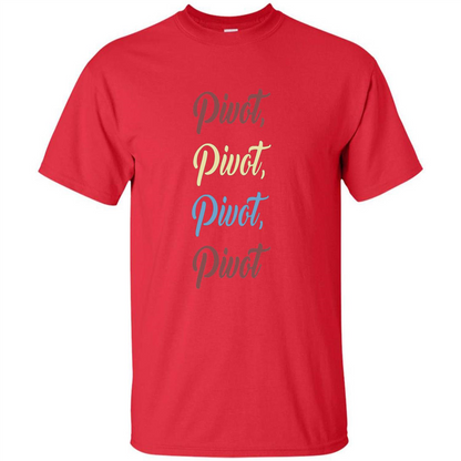 Pivot T-Shirt Shut Up T-shirt Red