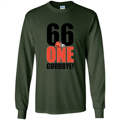 Dice Games T-shirt 66 One Goodbye T-shirt Forest Green