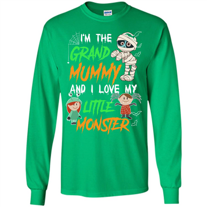 Halloween T-shirt Grand Mummy T-shirt Irish Green