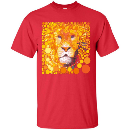 Lion T-shirt Red