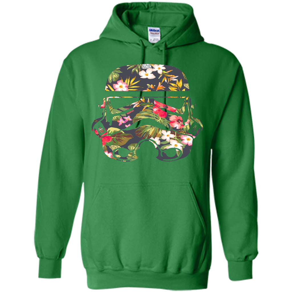 Tropical Stormtrooper Graphic T-Shirt Irish Green