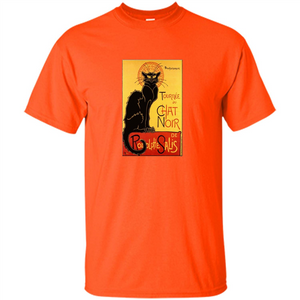 Vintage Poster Le Chat Noir - The Black Cat T-shirt