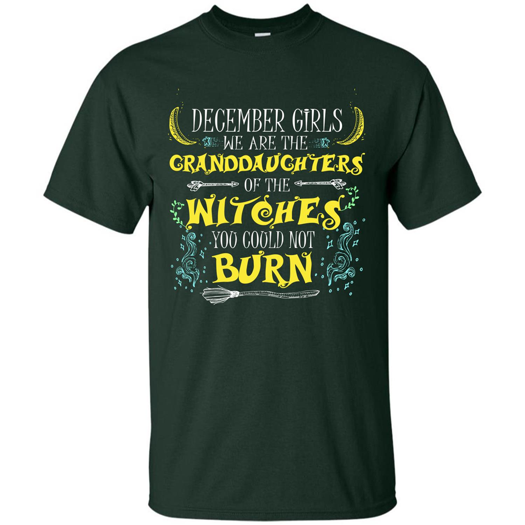 Halloween T-shirt December Girls T-shirt Forest Green
