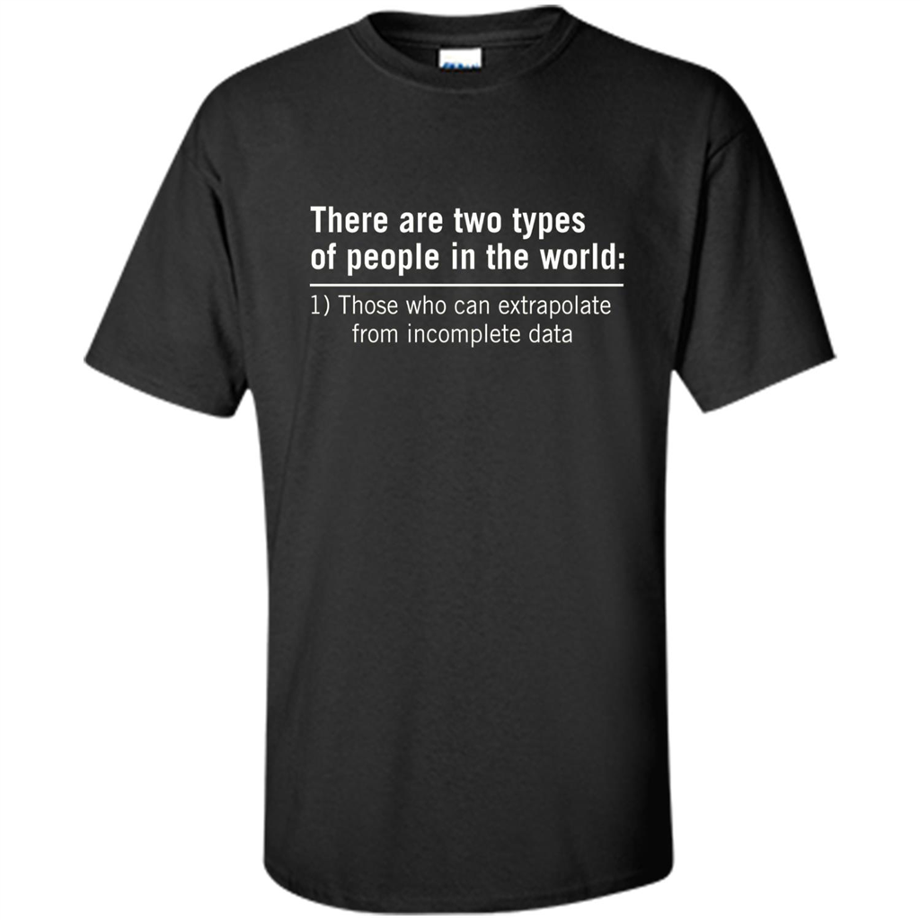 Funny T-shirt There Are Tow Types Of Pepple In The World