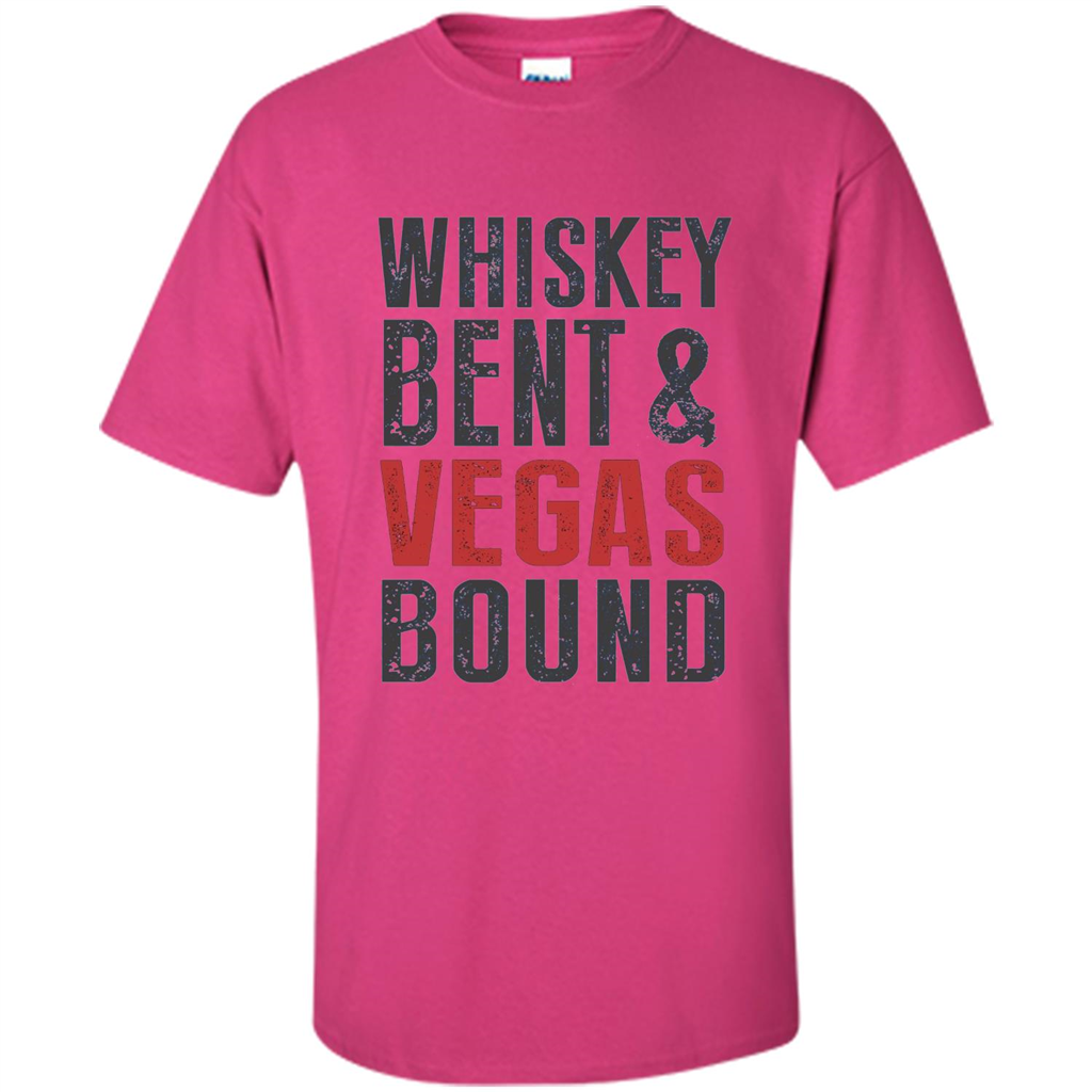 Whiskey Bent And Vegas Bound T-shirt Bachelor tshirt Heliconia