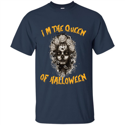 I’m The Queen Of Halloween T-shirt Navy