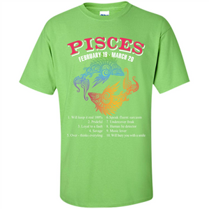 Pisces Facts T-shirt