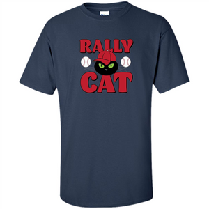 Rally Cat Baseball T-shirt