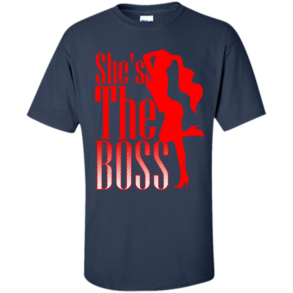 She's The Boss T-shirt Navy