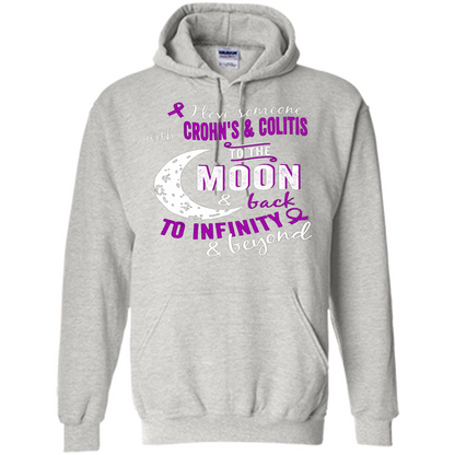 Crohn's and Colitis Awareness T-shirt Ash